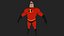 Mr Incredible rigged with Bs