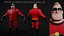 Mr Incredible rigged with Bs