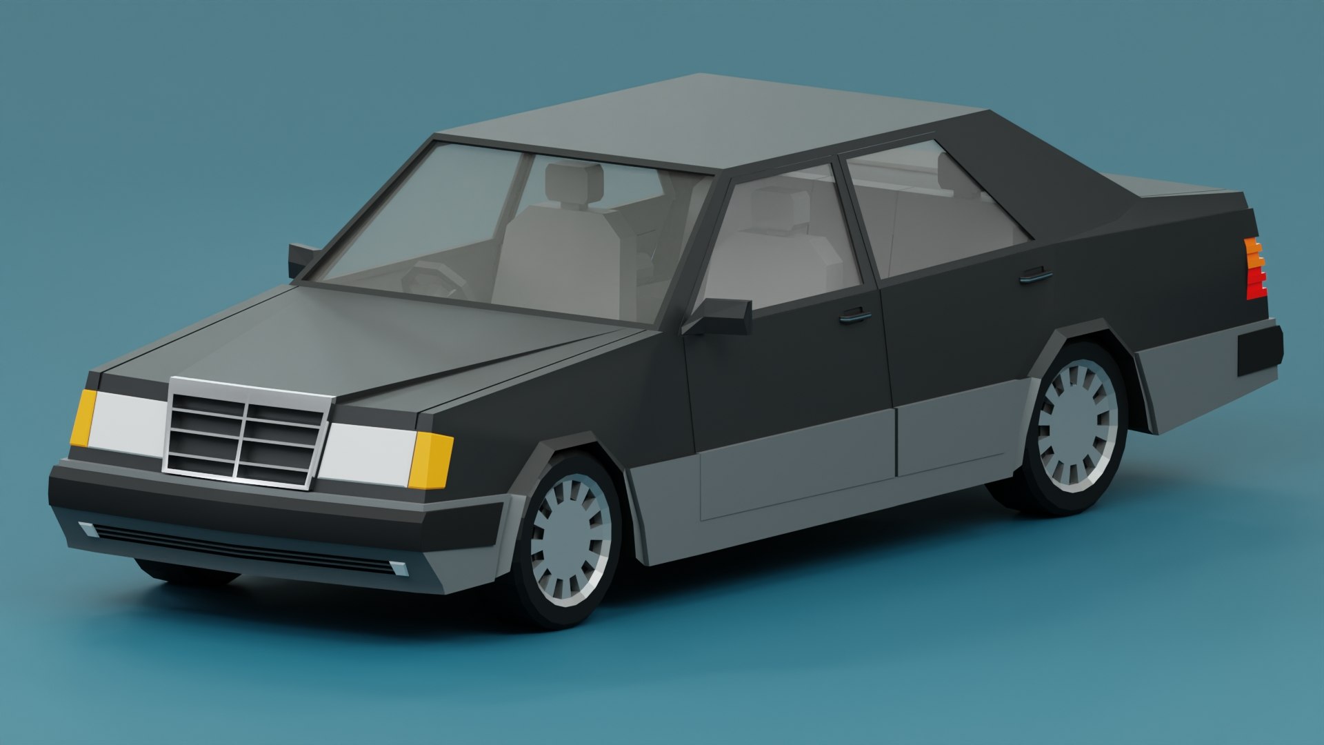 3D Stylized Executive Car Classic 90s Sedan Low Poly model https://p.turbosquid.com/ts-thumb/0x/SDn6O2/Gp/render_01/jpg/1776197100/1920x1080/fit_q87/af55bd5d8754b4bf76eddb5449aa8533bd47a2fe/render_01.jpg