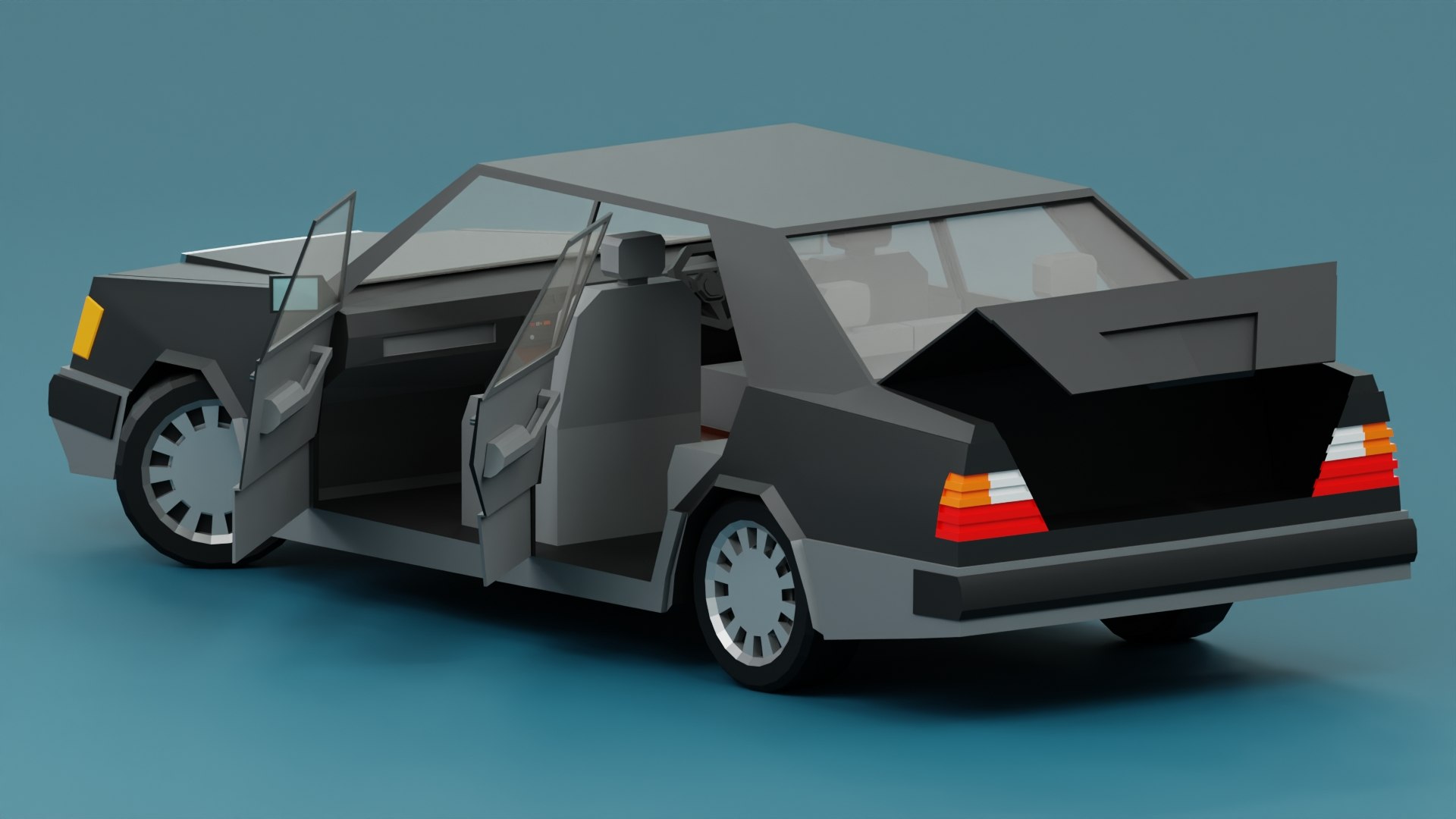 3D Stylized Executive Car Classic 90s Sedan Low Poly model https://p.turbosquid.com/ts-thumb/0x/SDn6O2/WW/render_04/jpg/1776197100/1920x1080/fit_q87/c9a1f7cbe31b3bca8e163d74e805ff02268d0ca4/render_04.jpg