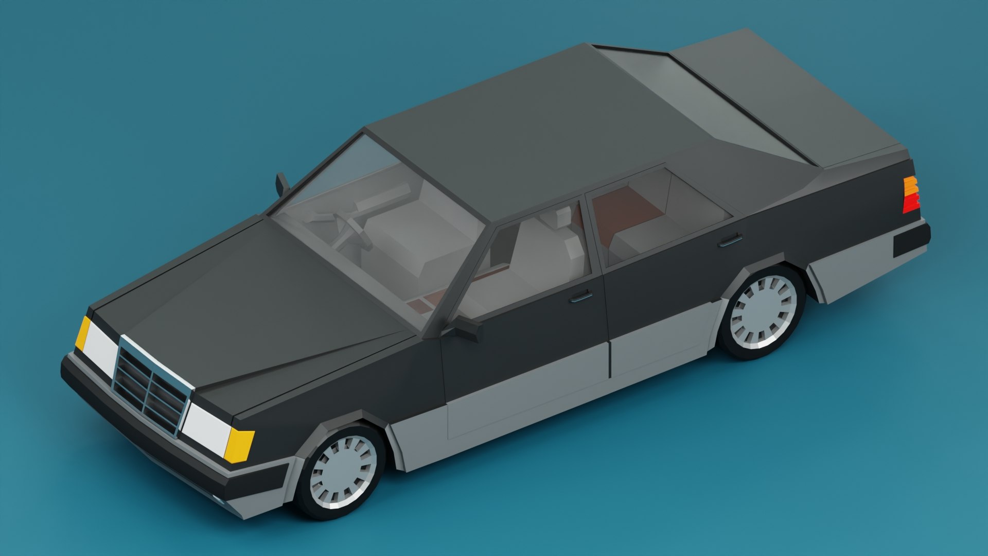 3D Stylized Executive Car Classic 90s Sedan Low Poly model https://p.turbosquid.com/ts-thumb/0x/SDn6O2/kq/render_06/jpg/1776197101/1920x1080/fit_q87/920a1343b3fb24e8fde1106dba352015e22fcc76/render_06.jpg