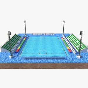 Water Polo  - Green 3D model