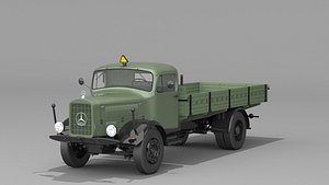 3D 1943 Mercedes Benz L 4500 S