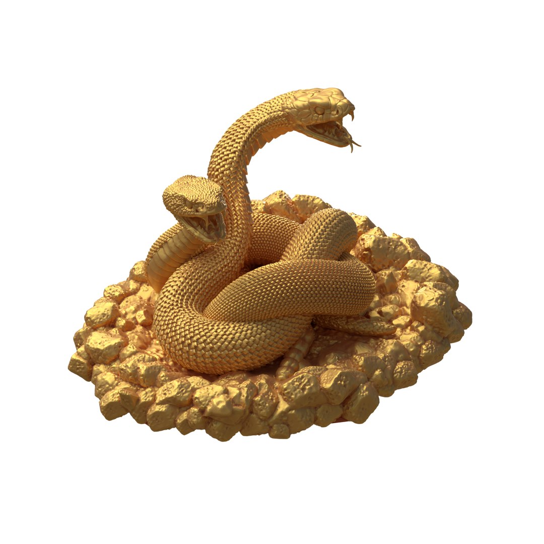 3D Model Snake - TurboSquid 1223170