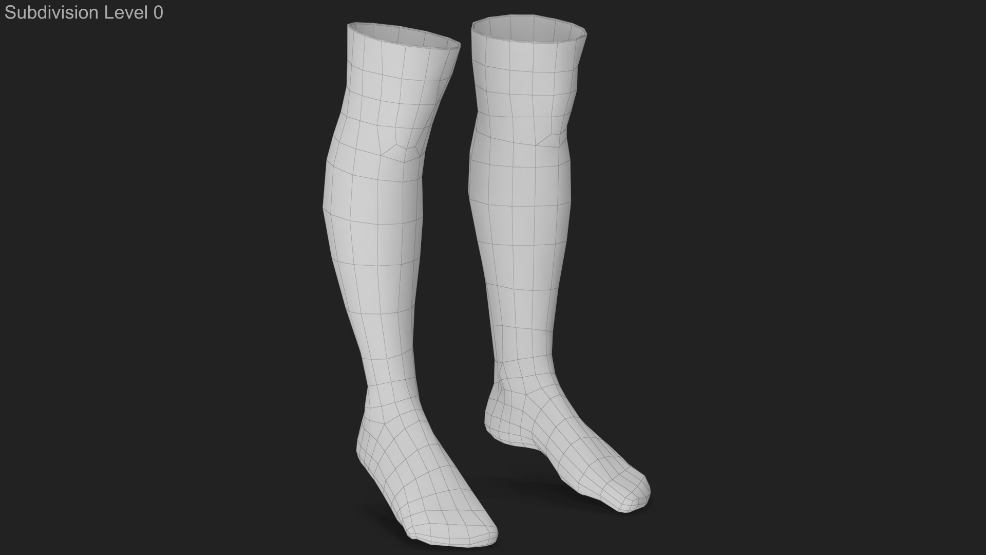 3D Striped Socks 3 - TurboSquid 1941511