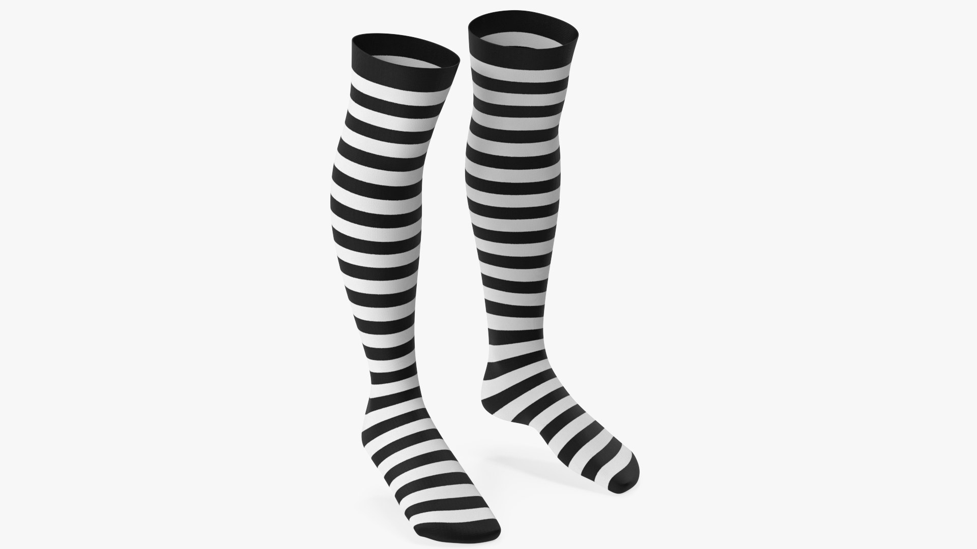 3D Striped Socks 3 - TurboSquid 1941511
