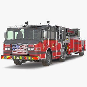 Velocity Ascendant Black Fire Truck