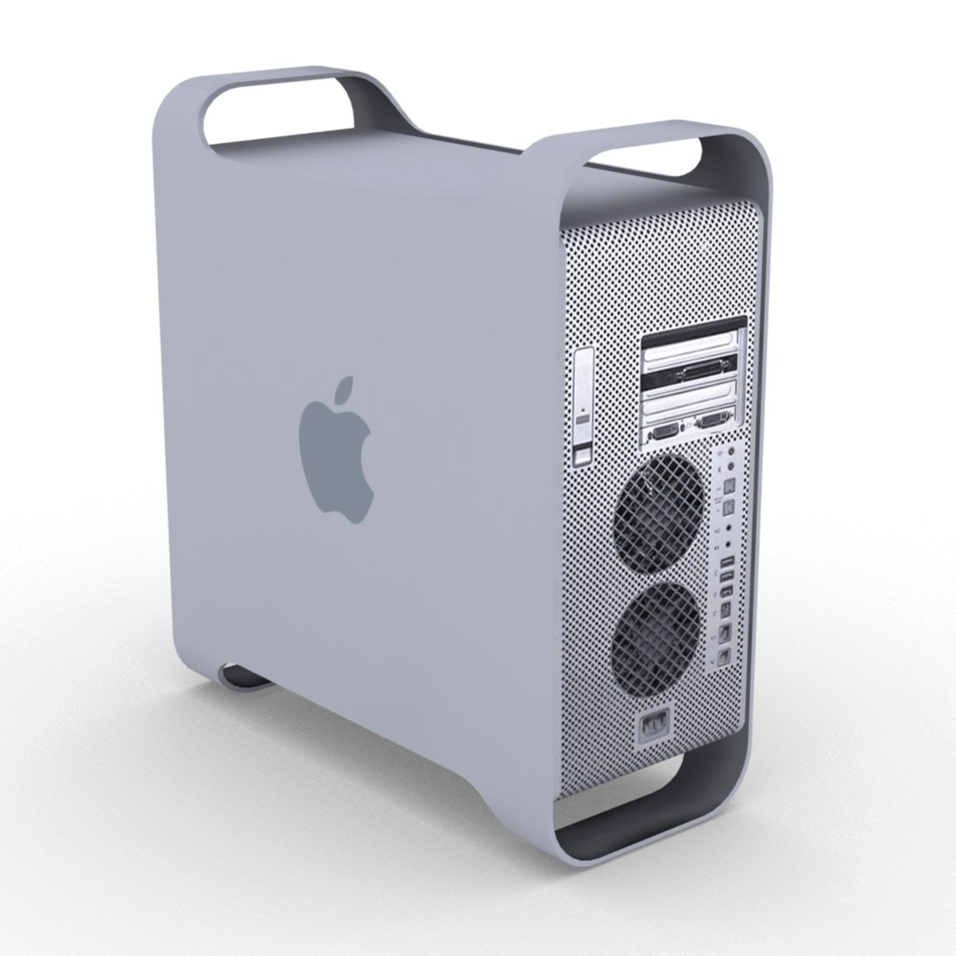 3d Model Of Power Mac G5