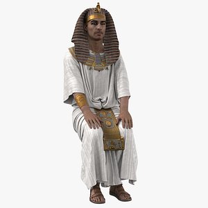 Phararoh Sits 3D model