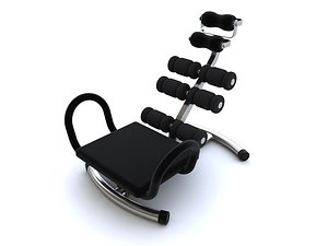 3ds max exercise equipment