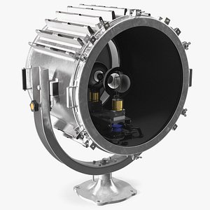 Salvaged Vintage Suez Canal Searchlight