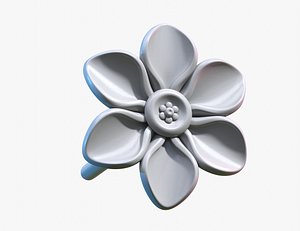 Little printable Flower model