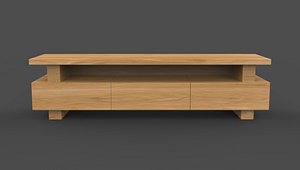 3D cabinet tv stand 03 3D model