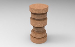Ogg Side Table 3D