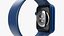 Apple Watch Series 6 silicone solo loop blue