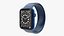 Apple Watch Series 6 silicone solo loop blue