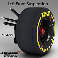 Mp4 30 front suspension