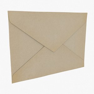 3D model envelope - closed