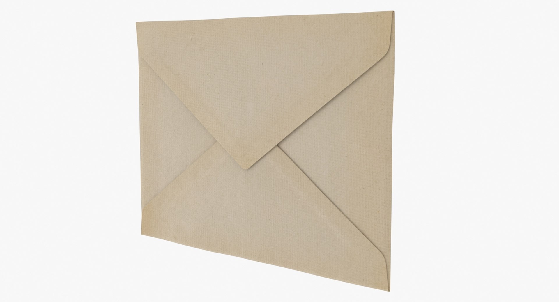 3D Model Envelope - Closed - TurboSquid 1337700