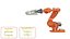 3D ABB IRB 7600 with Gripper Vehicle Carrier Rigged
