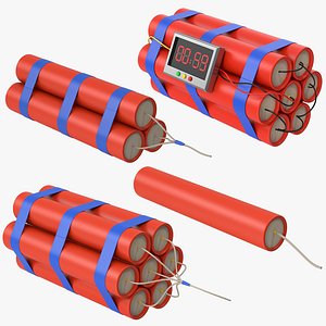 3D Dynamite Collection model