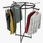 obj clothing rack display