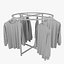 obj clothing rack display