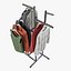 obj clothing rack display