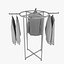 obj clothing rack display