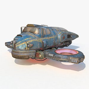 Old Sci Fi Ship