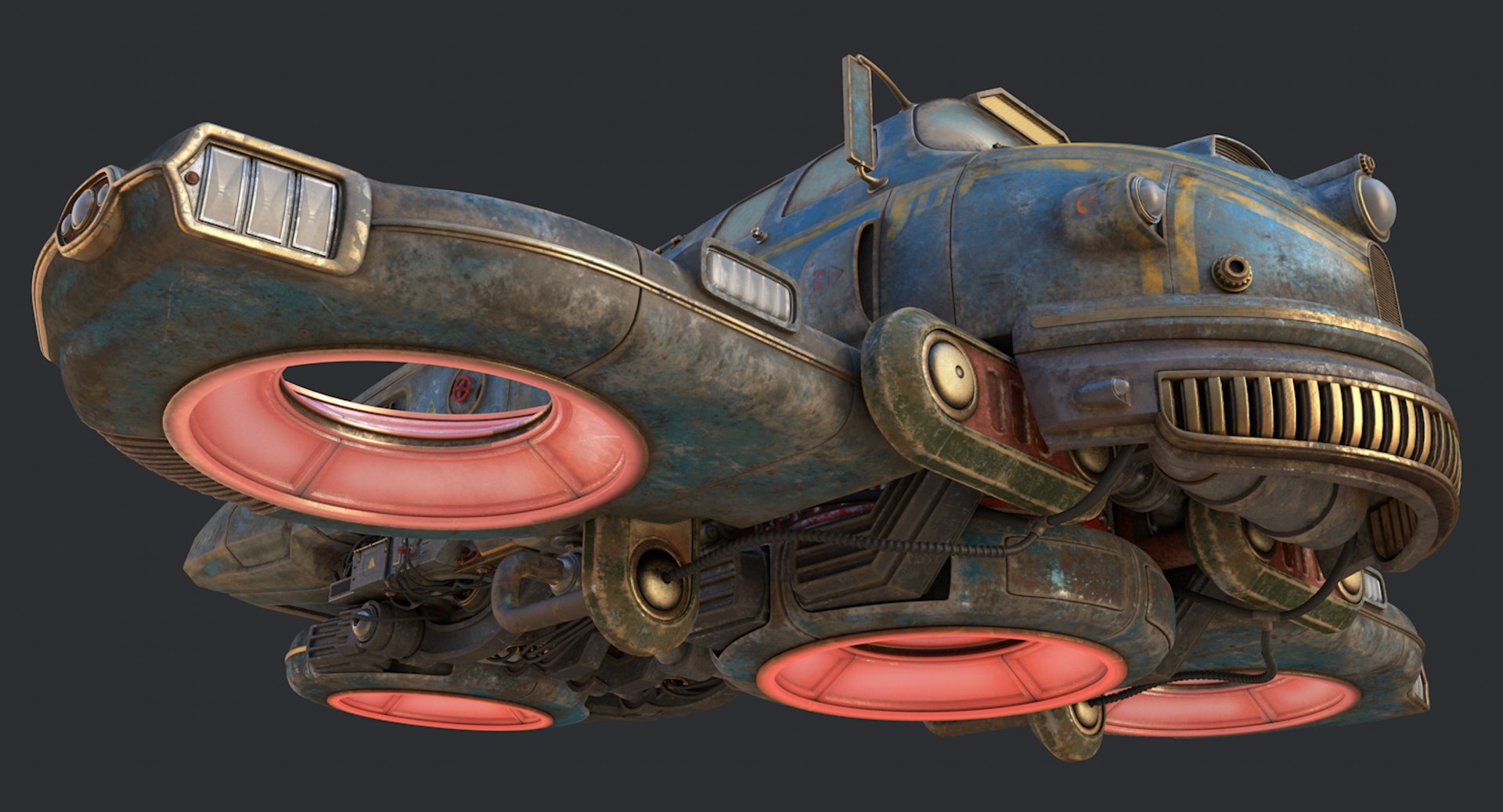 3D old sci fi ship https://p.turbosquid.com/ts-thumb/0y/6JZji6/L26Tsu9s/10/png/1556289233/1920x1080/fit_q87/6099cd2c16215d5e0617061292394f33a932a245/10.jpg