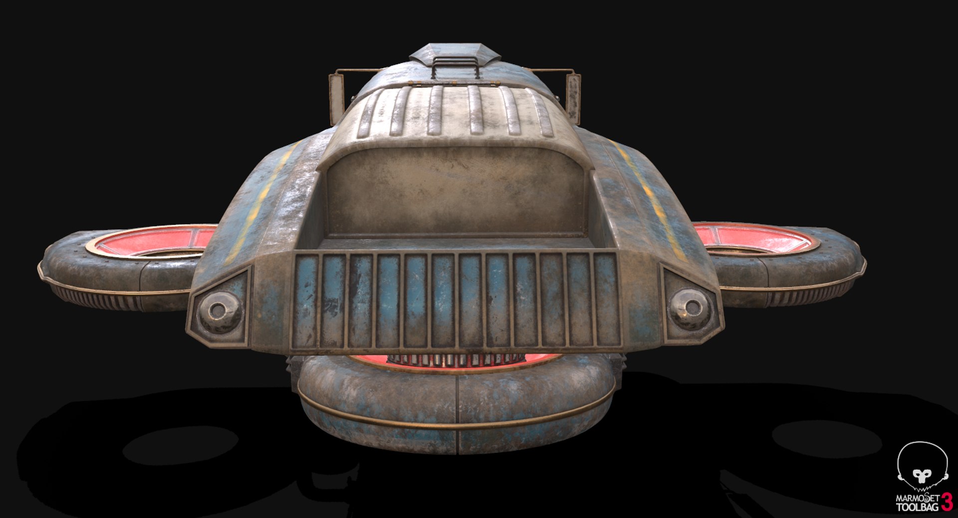 3D old sci fi ship https://p.turbosquid.com/ts-thumb/0y/6JZji6/p2D5GKC7/screenshot009/png/1556289357/1920x1080/fit_q87/7672a19bb812c9f412eda7e536c1c9385640537c/screenshot009.jpg