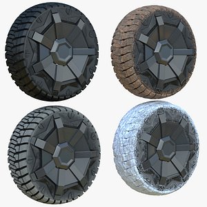 4 Seasons Cybertruck Wheels