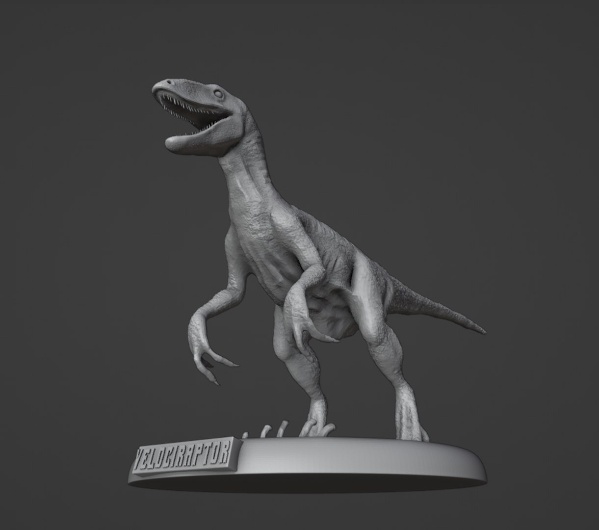 Velociraptor 3d Model - Turbosquid 2148206