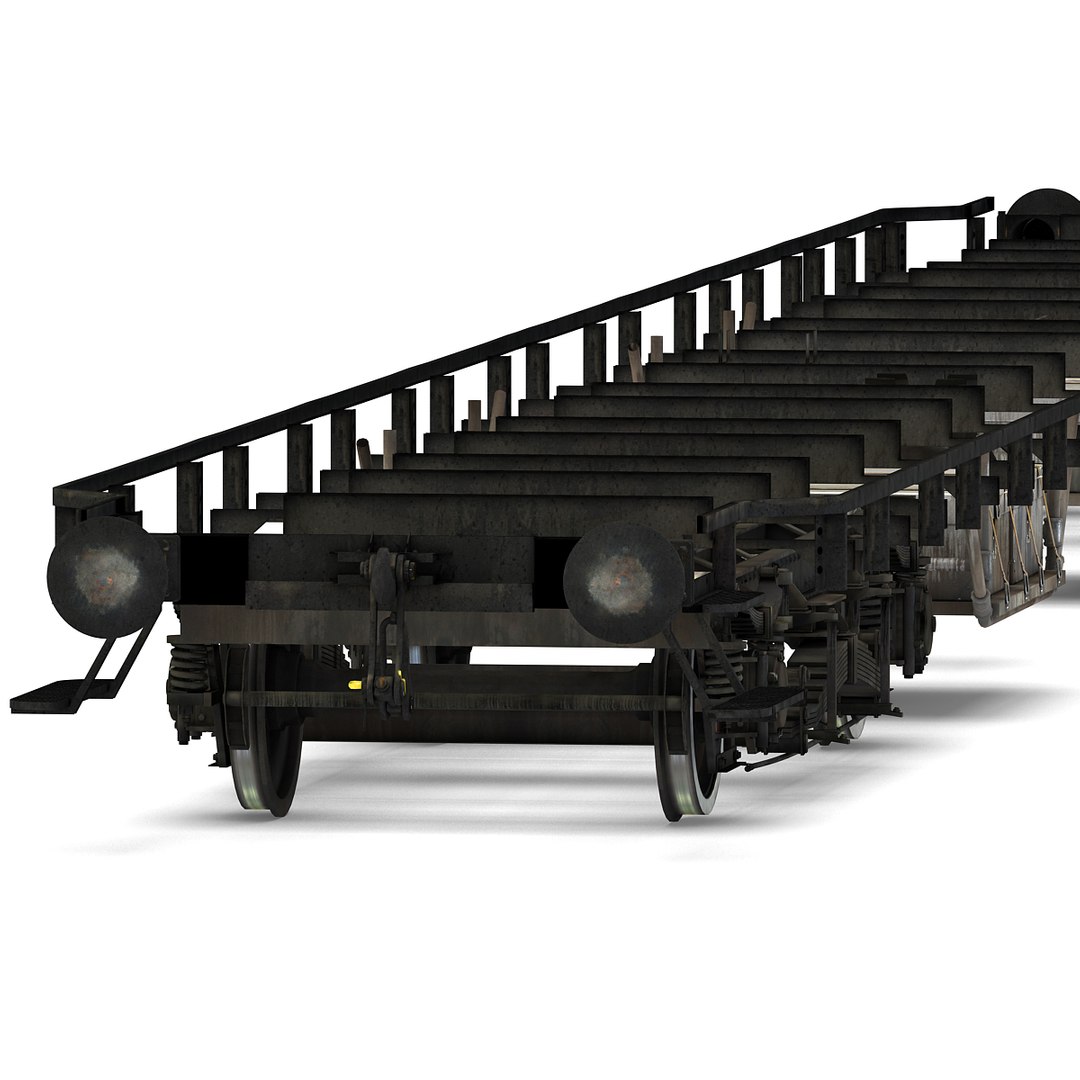 3dsmax Train Chassis