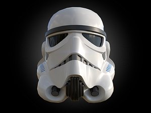 3D Stormtrooper helmet