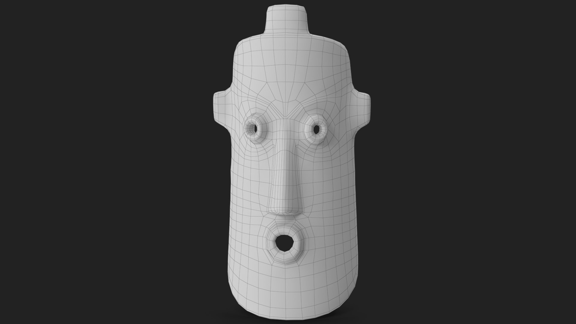 3D African Congo Mask https://p.turbosquid.com/ts-thumb/0y/EfbA4X/F3/wireframe_02/jpg/1742363120/1920x1080/fit_q87/43f84f61c61c958cdd20b0a7a92b28bda2b03dcb/wireframe_02.jpg