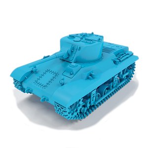 3D model Printable M22 locust tank