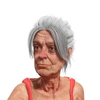 Fragile Old Woman