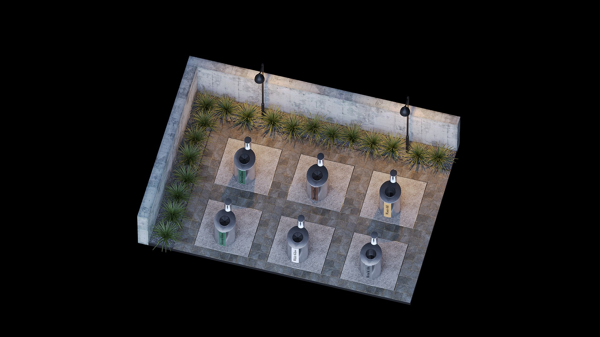 3D Waste Separation Area https://p.turbosquid.com/ts-thumb/0y/Qna6kD/36/untitled6/jpg/1769075830/1920x1080/fit_q87/9a3a92220461f3590dd9aa522f642043f37aae17/untitled6.jpg