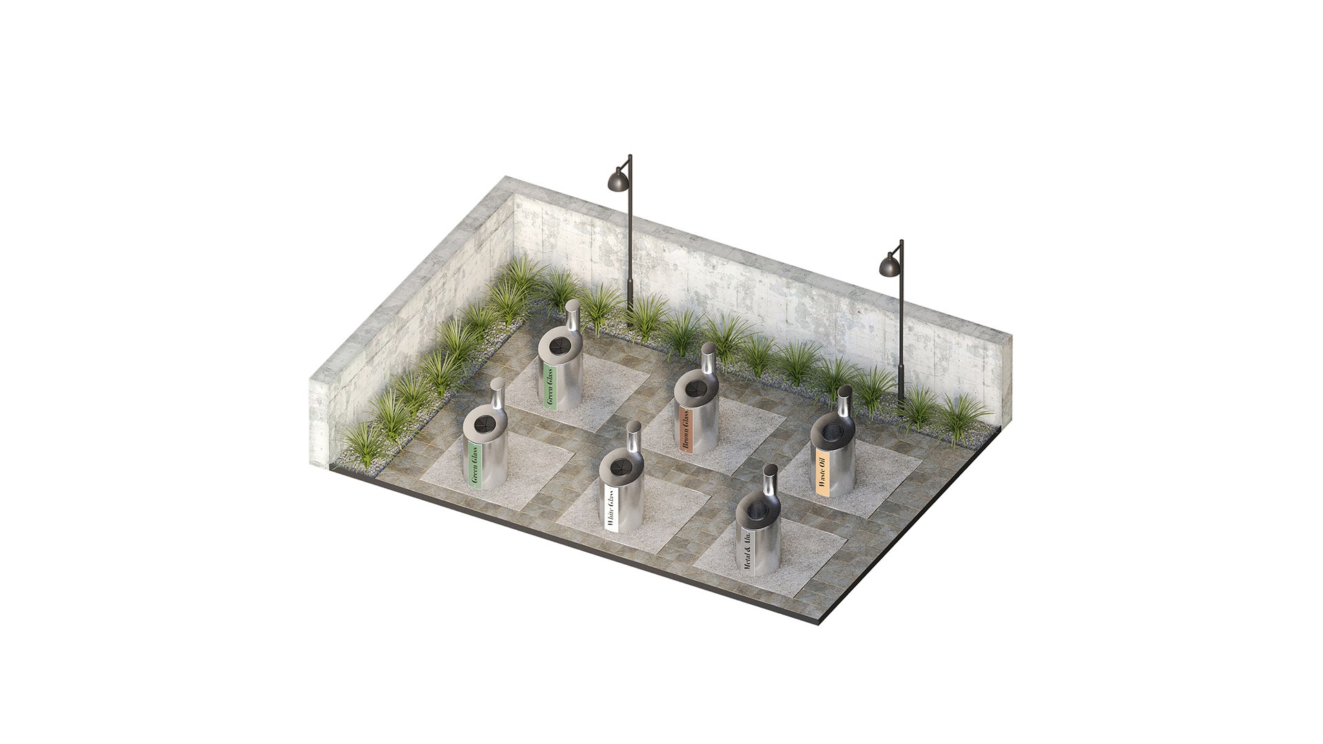 3D Waste Separation Area https://p.turbosquid.com/ts-thumb/0y/Qna6kD/Vz/untitled1/jpg/1769075827/1920x1080/fit_q87/250d802b302ff4f88909afc380aafd987760ac8a/untitled1.jpg