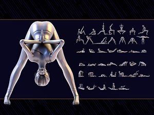 Yoga Woman Set01