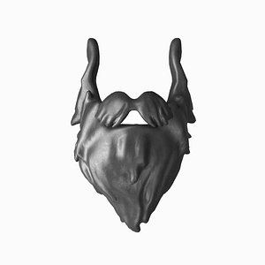 3D Character Beard - Moustache 3D Asset