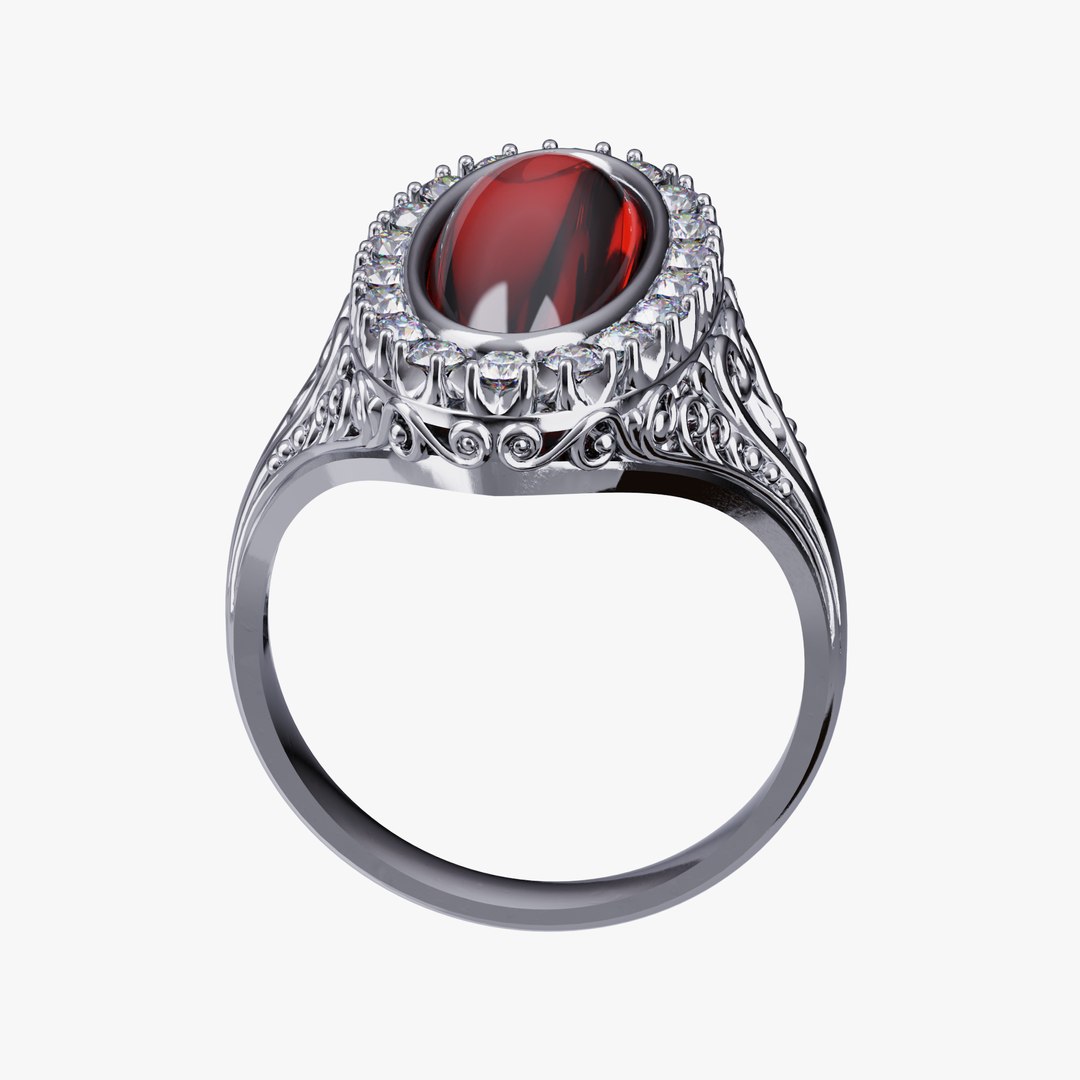 3d royal ring