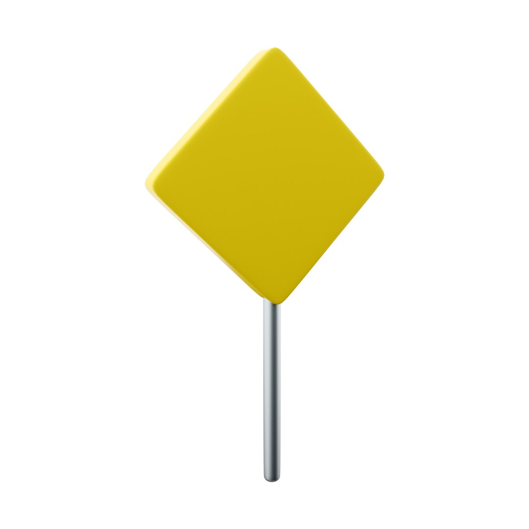 Traffic Signal Symbol Sign 3D Model - TurboSquid 2018097