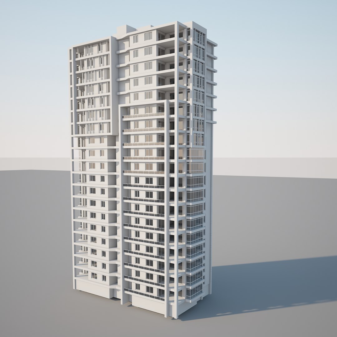 3d apartment model