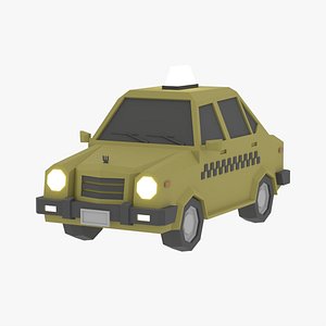 Low poly Car 03 model