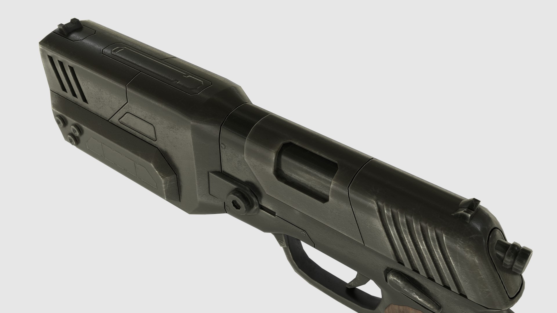 pistol pbr materials 3D model https://p.turbosquid.com/ts-thumb/0y/ikA4P4/0f39YMqi/preview17/jpg/1561111422/1920x1080/fit_q87/59e6b799cbcaebfd39bfb9b9f0bca27083233a96/preview17.jpg