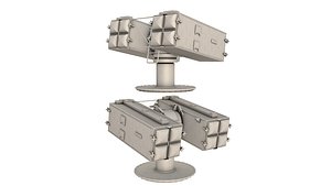 Mk 29 Missile Launching System 3D model