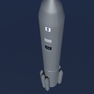 3D model Vulcan Centaur